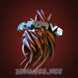 shravs in Red Twisted style - 3D name wallpaper
