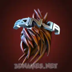 sonja in Red Twisted style - 3D name wallpaper