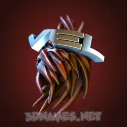 vel in Red Twisted style - 3D name wallpaper