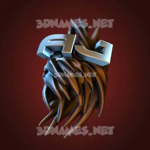 aj in Red Twisted style - 3D name wallpaper aj in Red Twisted style - 3D name wallpaper