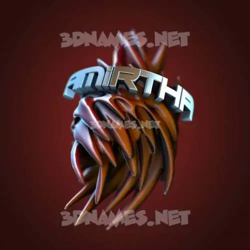 amirtha in Red Twisted style - 3D name wallpaper amirtha in Red Twisted style - 3D name wallpaper