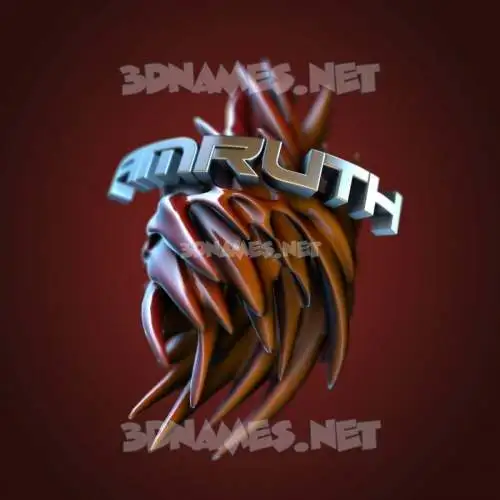 amruth in Red Twisted style - 3D name wallpaper amruth in Red Twisted style - 3D name wallpaper