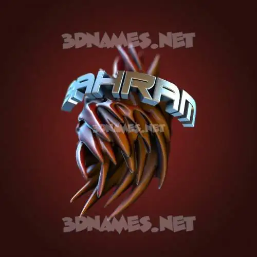 bahram in Red Twisted style - 3D name wallpaper bahram in Red Twisted style - 3D name wallpaper