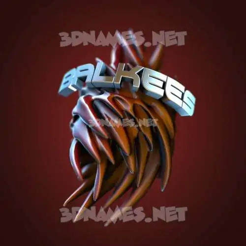 balkees in Red Twisted style - 3D name wallpaper balkees in Red Twisted style - 3D name wallpaper