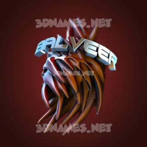 balveer in Red Twisted style - 3D name wallpaper balveer in Red Twisted style - 3D name wallpaper