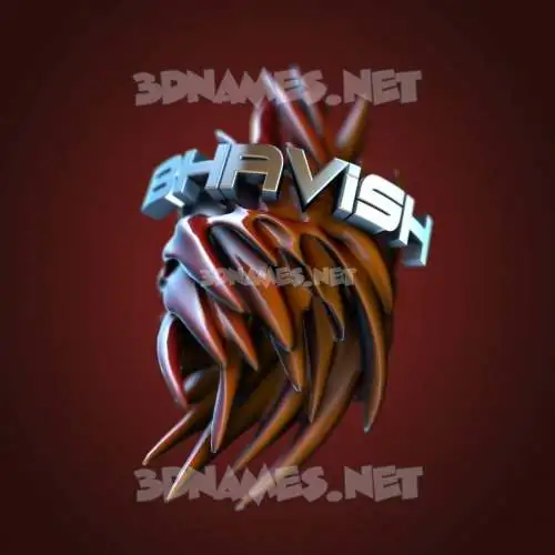 bhavish in Red Twisted style - 3D name wallpaper bhavish in Red Twisted style - 3D name wallpaper