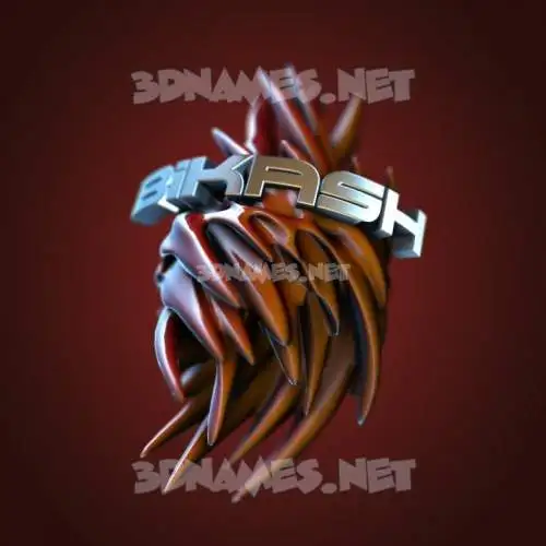 bikash in Red Twisted style - 3D name wallpaper bikash in Red Twisted style - 3D name wallpaper