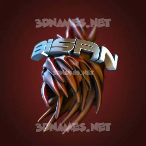 bisan in Red Twisted style - 3D name wallpaper bisan in Red Twisted style - 3D name wallpaper