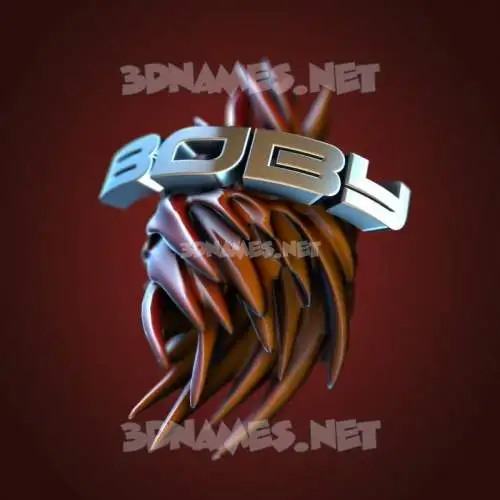 boby in Red Twisted style - 3D name wallpaper boby in Red Twisted style - 3D name wallpaper