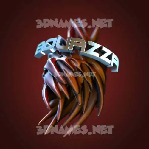 bouazza in Red Twisted style - 3D name wallpaper bouazza in Red Twisted style - 3D name wallpaper