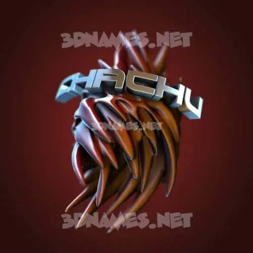chachu in Red Twisted style - 3D name wallpaper chachu in Red Twisted style - 3D name wallpaper