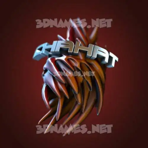 chahat in Red Twisted style - 3D name wallpaper chahat in Red Twisted style - 3D name wallpaper