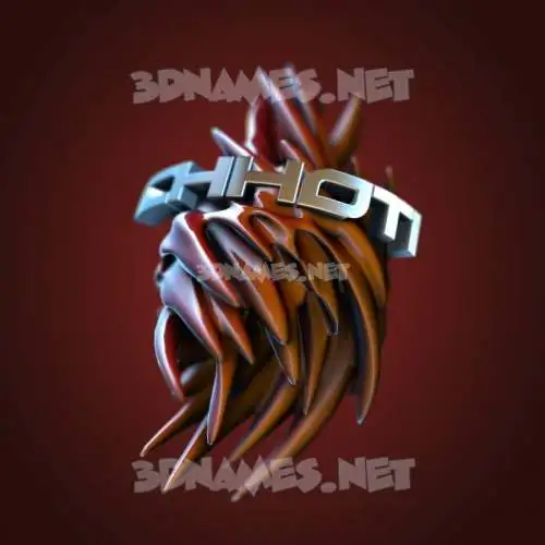 chhoti in Red Twisted style - 3D name wallpaper chhoti in Red Twisted style - 3D name wallpaper