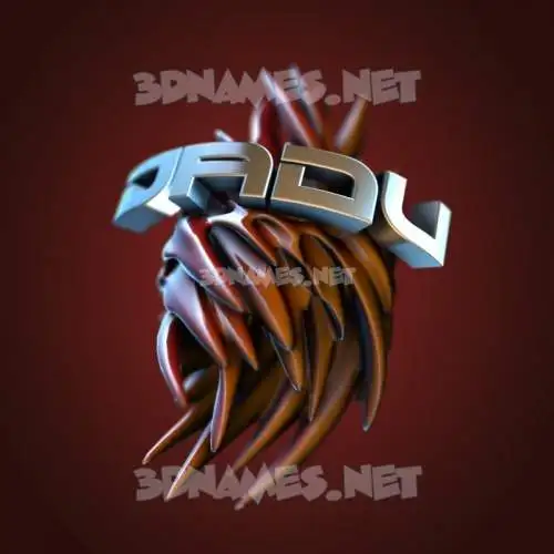 dadu in Red Twisted style - 3D name wallpaper dadu in Red Twisted style - 3D name wallpaper