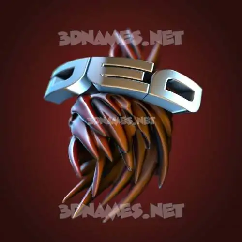 deo in Red Twisted style - 3D name wallpaper deo in Red Twisted style - 3D name wallpaper