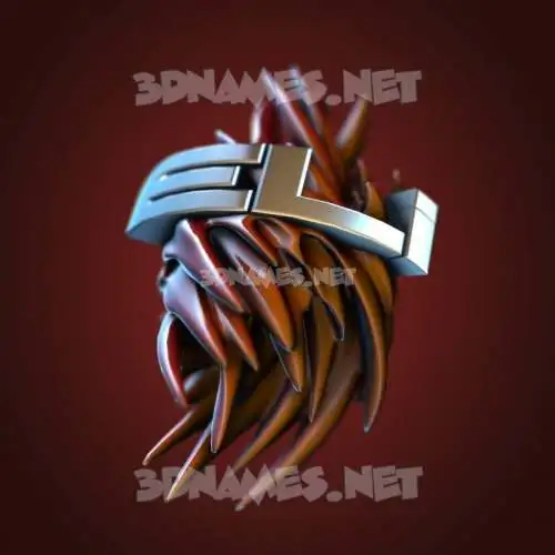 eli in Red Twisted style - 3D name wallpaper