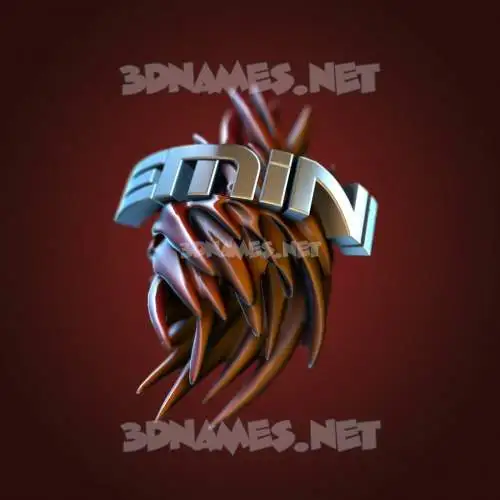 emini in Red Twisted style - 3D name wallpaper emini in Red Twisted style - 3D name wallpaper