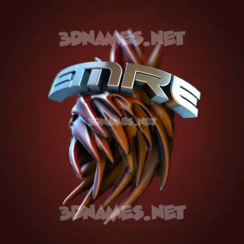 emre in Red Twisted style - 3D name wallpaper emre in Red Twisted style - 3D name wallpaper