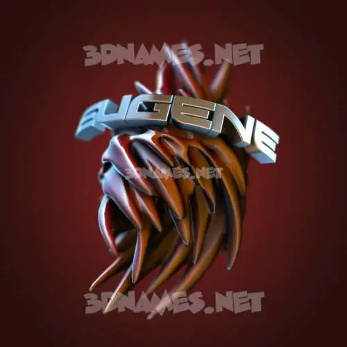 eugene in Red Twisted style - 3D name wallpaper eugene in Red Twisted style - 3D name wallpaper