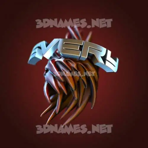 every in Red Twisted style - 3D name wallpaper every in Red Twisted style - 3D name wallpaper