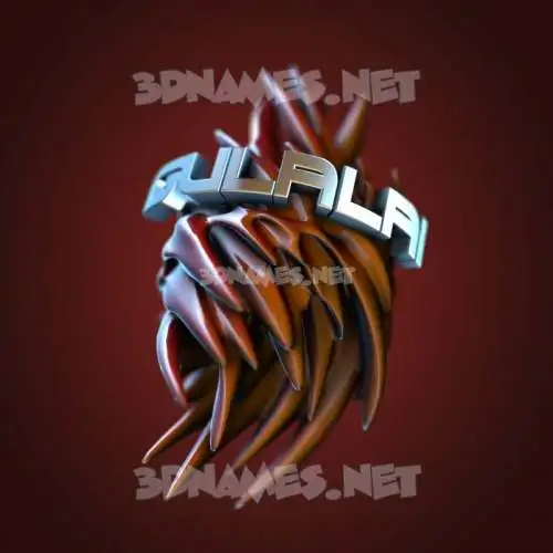 gulalai in Red Twisted style - 3D name wallpaper gulalai in Red Twisted style - 3D name wallpaper