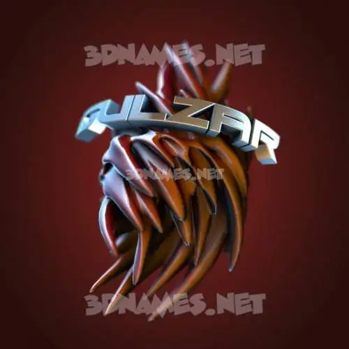 gulzar in Red Twisted style - 3D name wallpaper gulzar in Red Twisted style - 3D name wallpaper