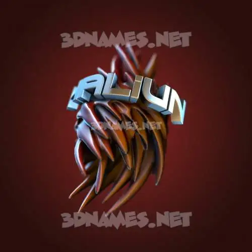 haliun in Red Twisted style - 3D name wallpaper haliun in Red Twisted style - 3D name wallpaper