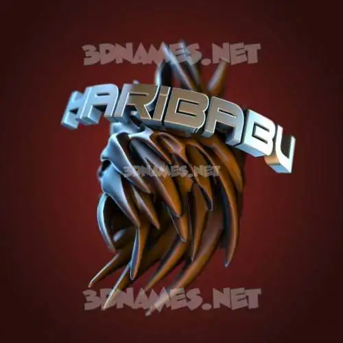 haribabu in Red Twisted style - 3D name wallpaper haribabu in Red Twisted style - 3D name wallpaper
