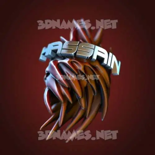 hassain in Red Twisted style - 3D name wallpaper hassain in Red Twisted style - 3D name wallpaper
