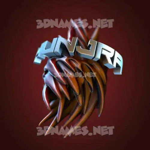 hunjra in Red Twisted style - 3D name wallpaper hunjra in Red Twisted style - 3D name wallpaper