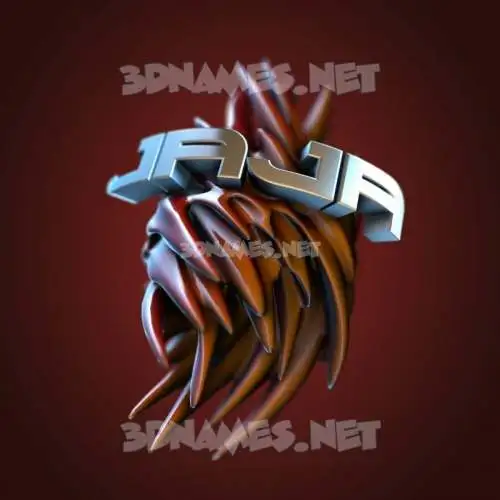 jaja in Red Twisted style - 3D name wallpaper jaja in Red Twisted style - 3D name wallpaper