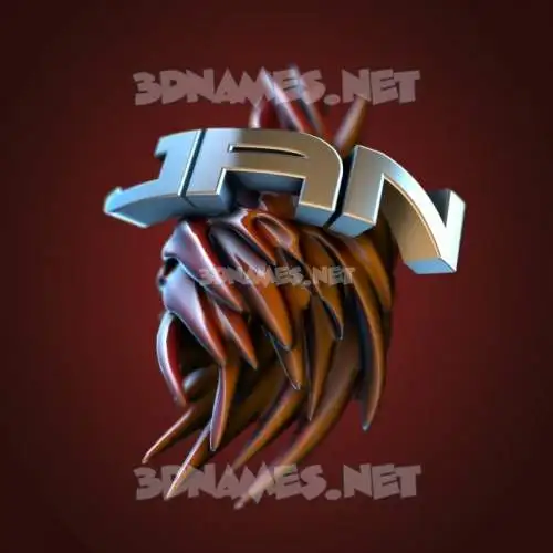 jan in Red Twisted style - 3D name wallpaper jan in Red Twisted style - 3D name wallpaper