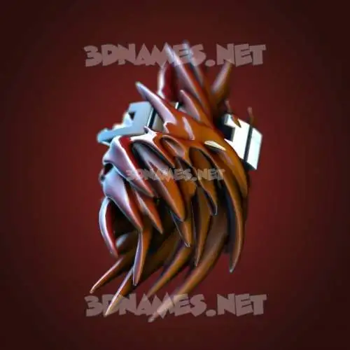 jiji in Red Twisted style - 3D name wallpaper