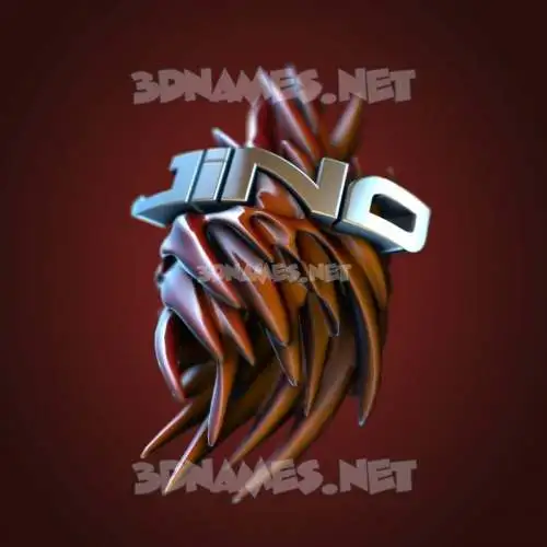 jino in Red Twisted style - 3D name wallpaper jino in Red Twisted style - 3D name wallpaper