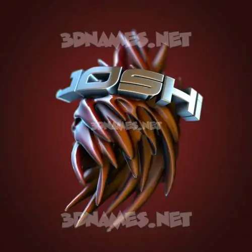 joshi in Red Twisted style - 3D name wallpaper joshi in Red Twisted style - 3D name wallpaper