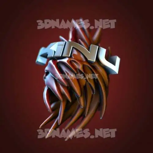 kinu in Red Twisted style - 3D name wallpaper kinu in Red Twisted style - 3D name wallpaper