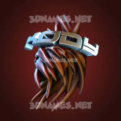 kody in Red Twisted style - 3D name wallpaper kody in Red Twisted style - 3D name wallpaper