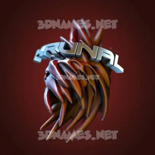 krunal in Red Twisted style - 3D name wallpaper krunal in Red Twisted style - 3D name wallpaper