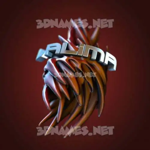 lalima in Red Twisted style - 3D name wallpaper lalima in Red Twisted style - 3D name wallpaper