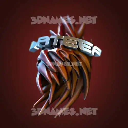 lateef in Red Twisted style - 3D name wallpaper lateef in Red Twisted style - 3D name wallpaper