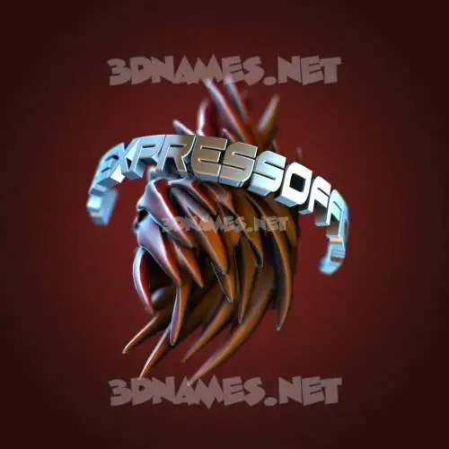 lifeexpressofficial in Red Twisted style - 3D name wallpaper