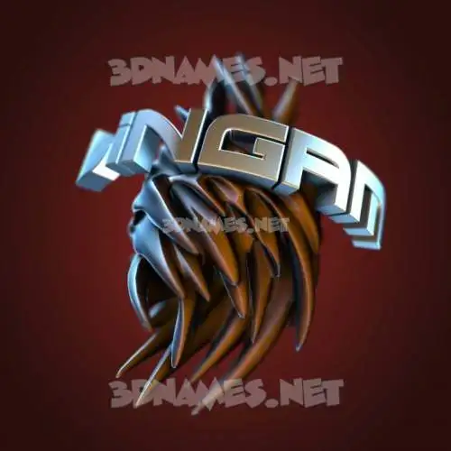 lingam in Red Twisted style - 3D name wallpaper lingam in Red Twisted style - 3D name wallpaper