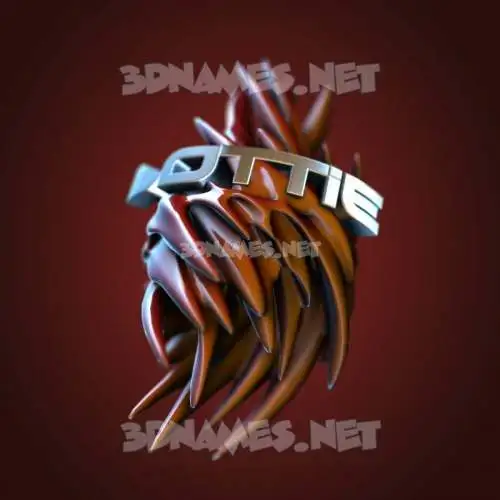 lottie in Red Twisted style - 3D name wallpaper lottie in Red Twisted style - 3D name wallpaper
