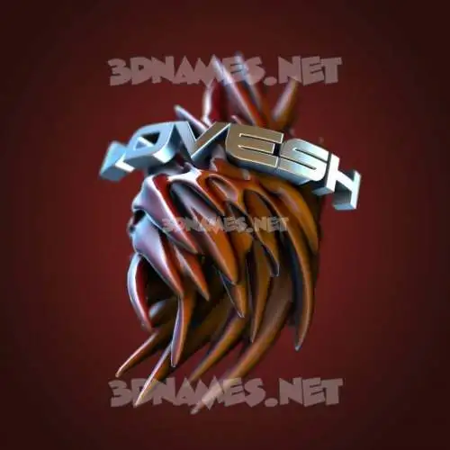 lovesh in Red Twisted style - 3D name wallpaper lovesh in Red Twisted style - 3D name wallpaper