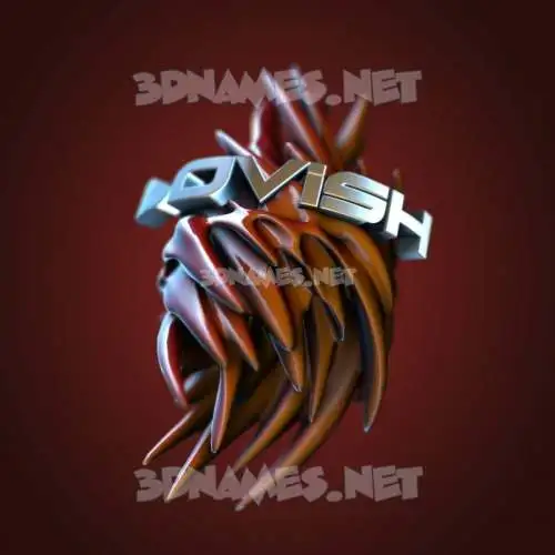lovish in Red Twisted style - 3D name wallpaper lovish in Red Twisted style - 3D name wallpaper