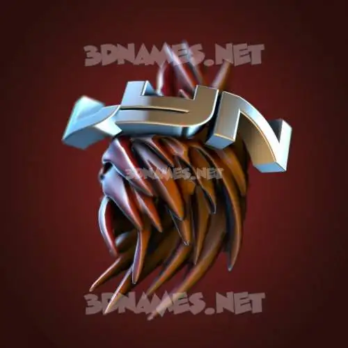 lyn in Red Twisted style - 3D name wallpaper lyn in Red Twisted style - 3D name wallpaper