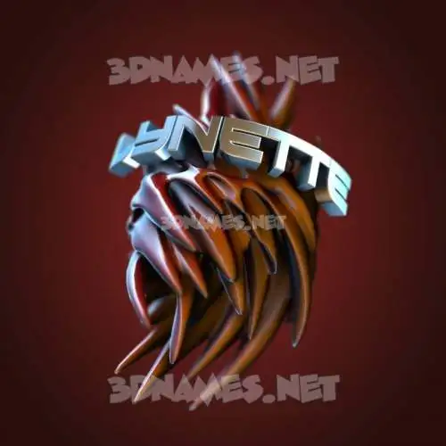 lynette in Red Twisted style - 3D name wallpaper lynette in Red Twisted style - 3D name wallpaper