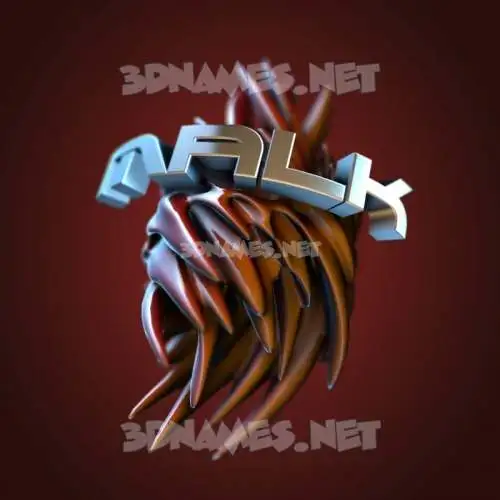 malk in Red Twisted style - 3D name wallpaper malk in Red Twisted style - 3D name wallpaper