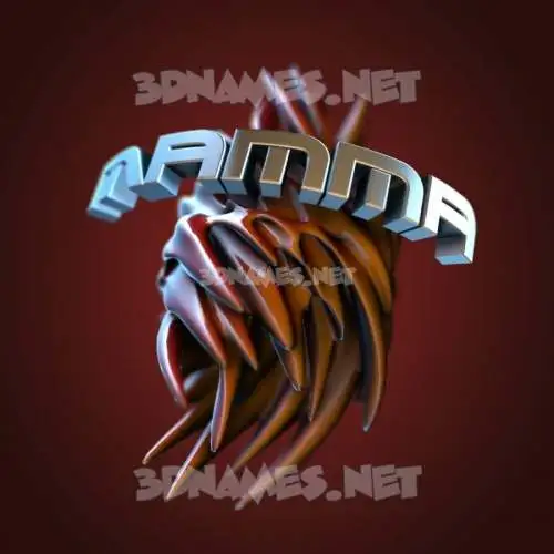 mamma in Red Twisted style - 3D name wallpaper mamma in Red Twisted style - 3D name wallpaper