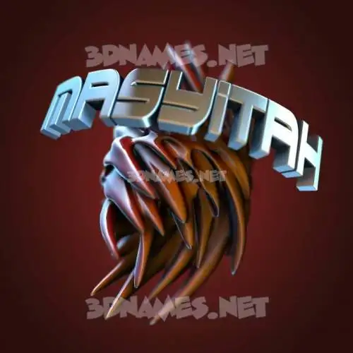 masyitah in Red Twisted style - 3D name wallpaper masyitah in Red Twisted style - 3D name wallpaper